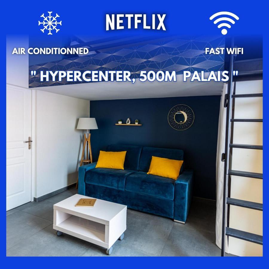 Relaxhome - Hypercentre - Clim - Netflix 戛纳 外观 照片